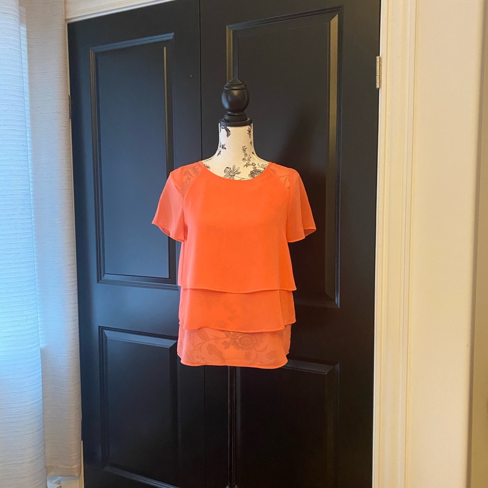 Calvin Klein ruffle top - size XS